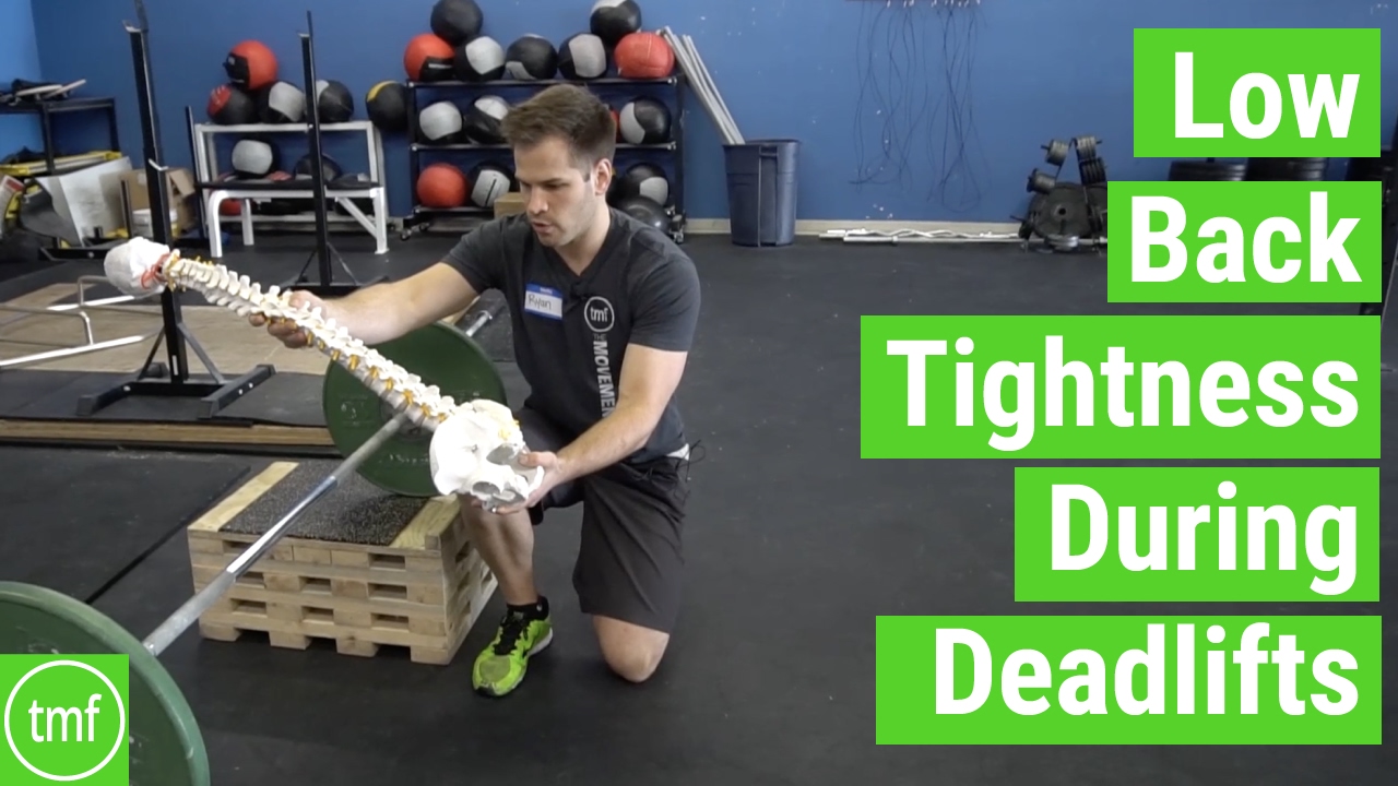Low Back Tightness During Deadlifts | Ep 111 | Movement Fix Monday | Dr. Ryan DeBell