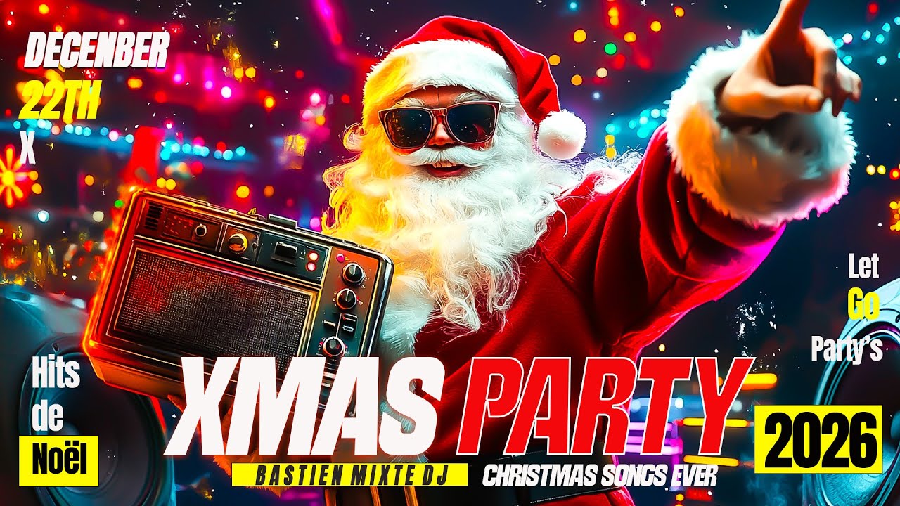 Christmas Dance Remix 2026 🔥 High Energy Holiday Party Mix 🎅 Best Xmas Mashup | DJ Bastien