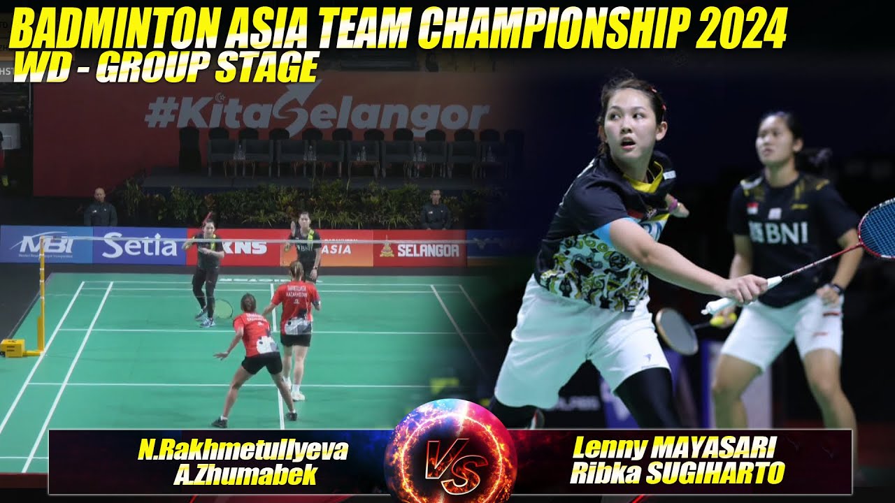 Lenny MAYASARI / Ribka SUGIHARTO [INA] vs N.Rakhmetullyeva / A.Zhumabek [KZ] | BATC 2024