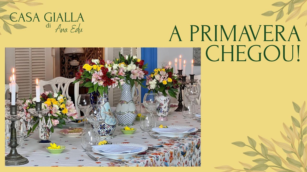 MESA POSTA ESPECIAL - CASA GIALLA