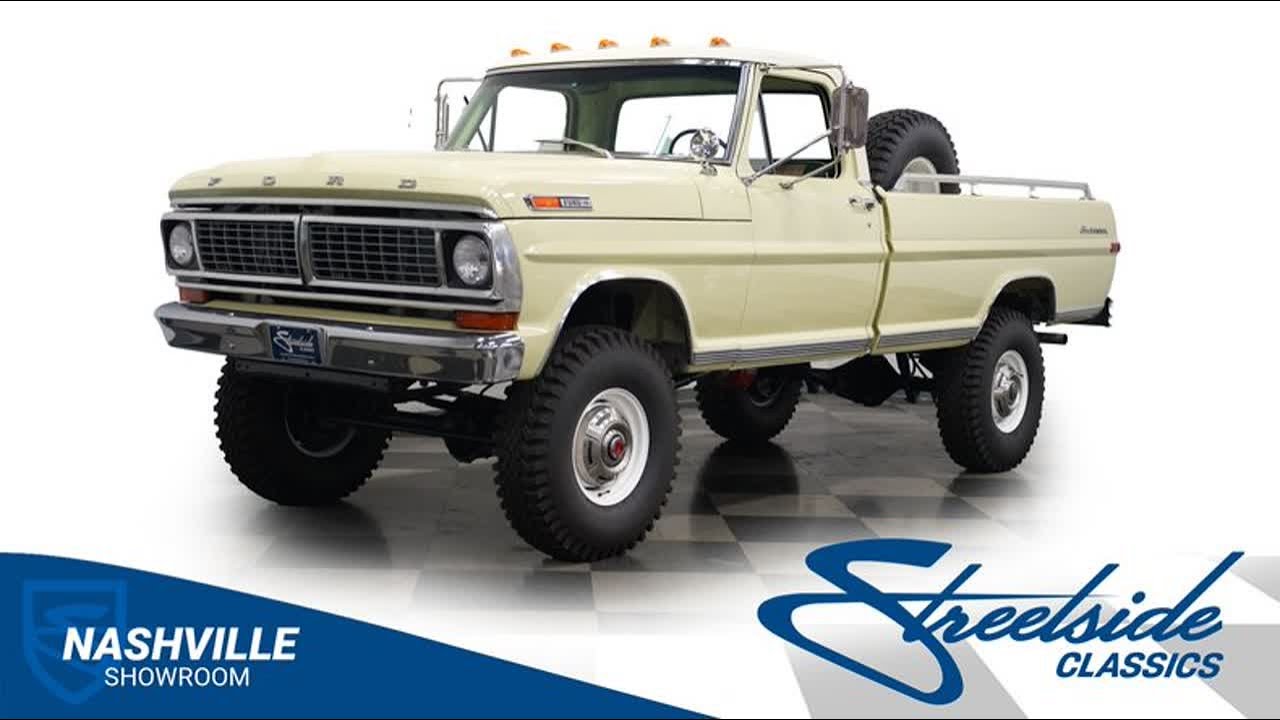 1970 Ford F-250 Sport Custom Highboy 4x4 4575-NSH for sale | Charlotte, Atlanta, Dallas, Tampa,...