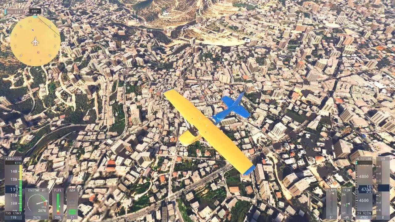 رحلة فوق رام الله