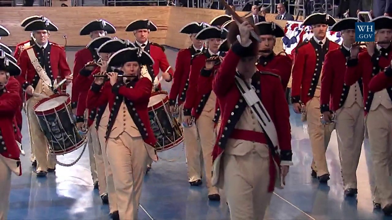 Armed Forces Full Honor Review Farewell Ceremony