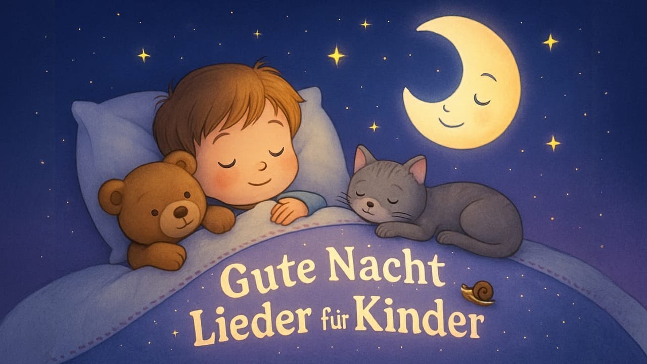 Die schönsten Kinderlieder zum Einschlafen 🎵 Ruhig & liebevoll 😴