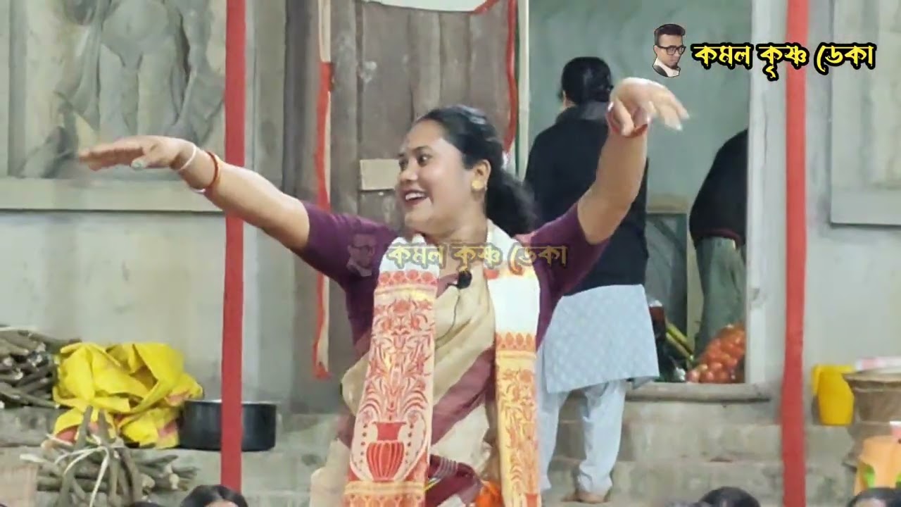 মহিলা পাঠক সৰলা বৰুৱা কণ্ঠত নাগাৰা নাম 