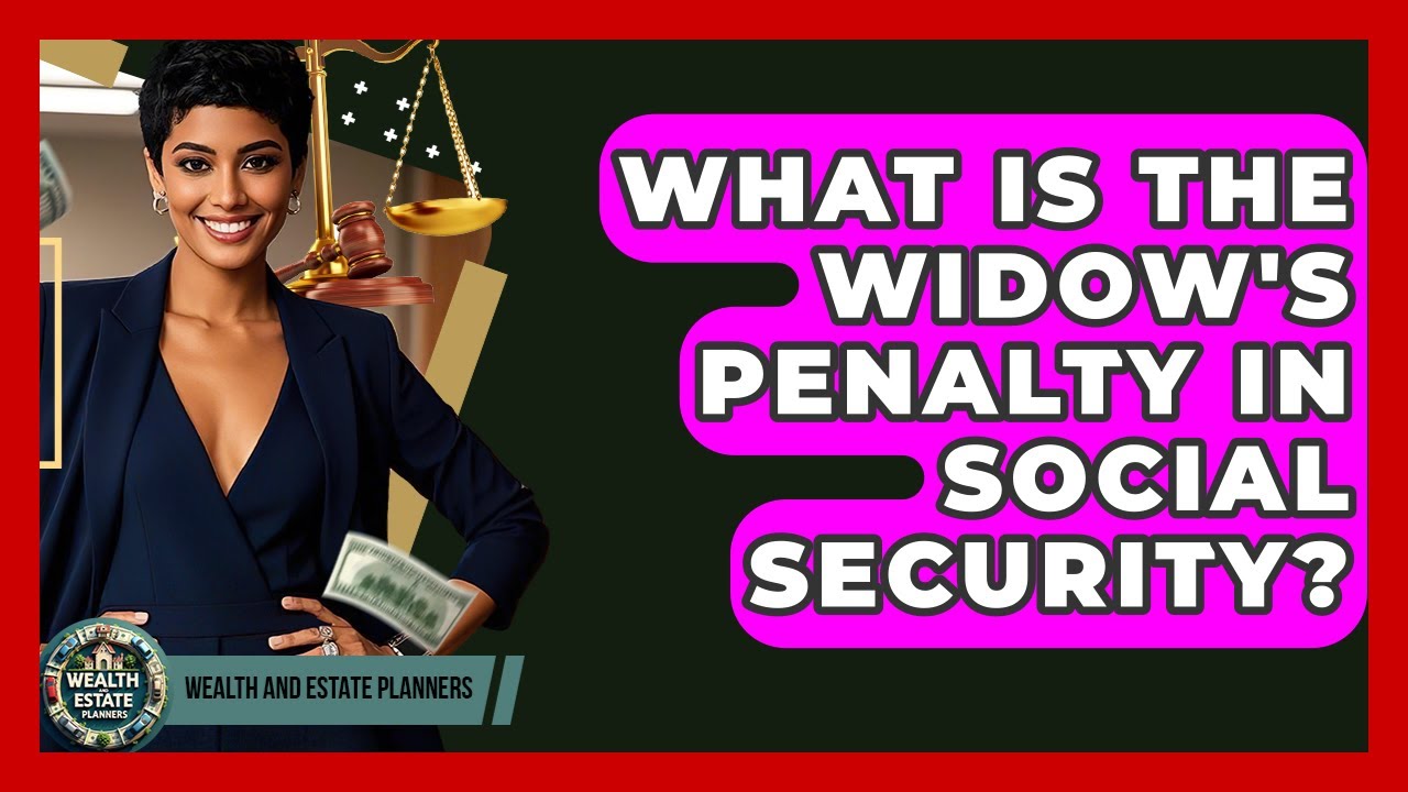 What Is The Widow's Penalty In Social Security? - Wealth and Estate Planners