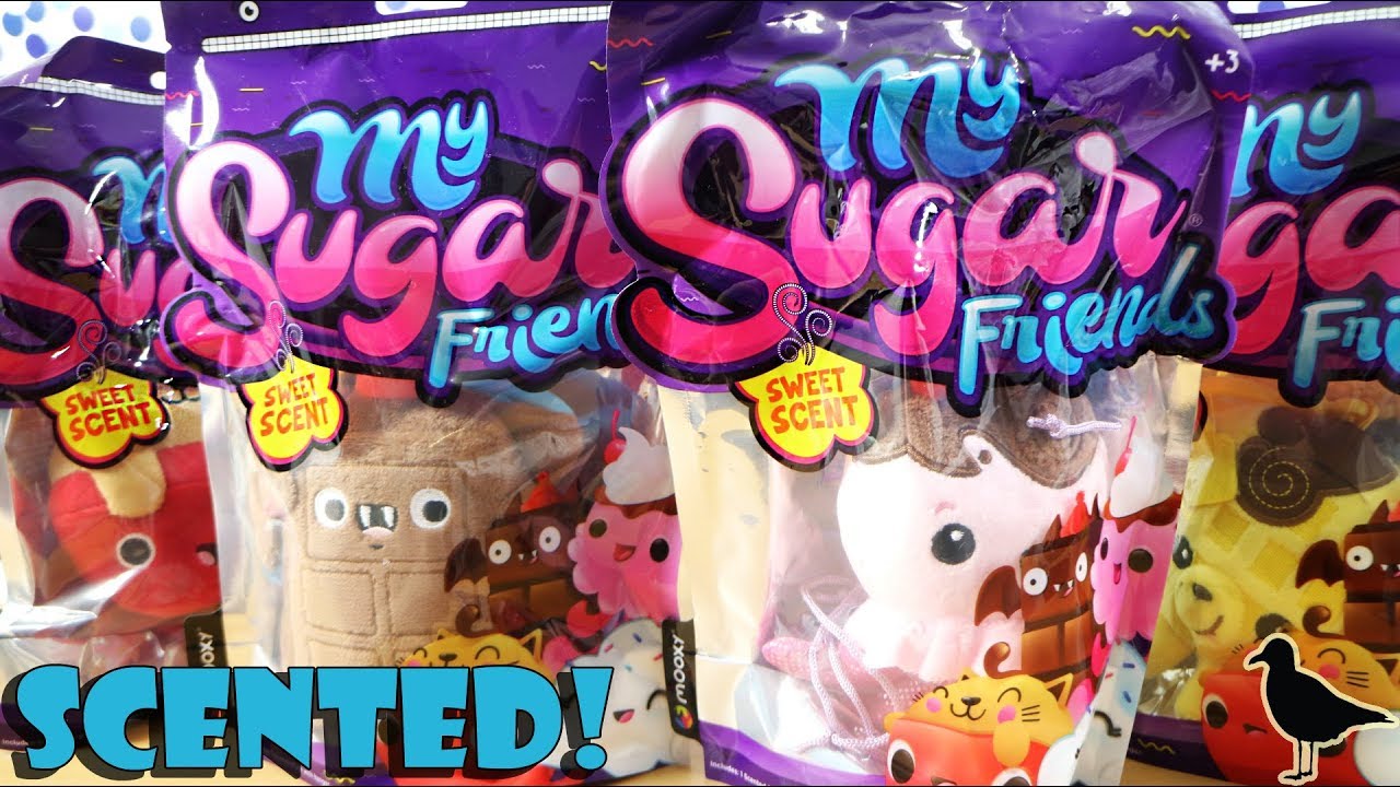 My Sugar Friends Sweet Scented Plush Toys Hangers Opening! | Birdew Reviews