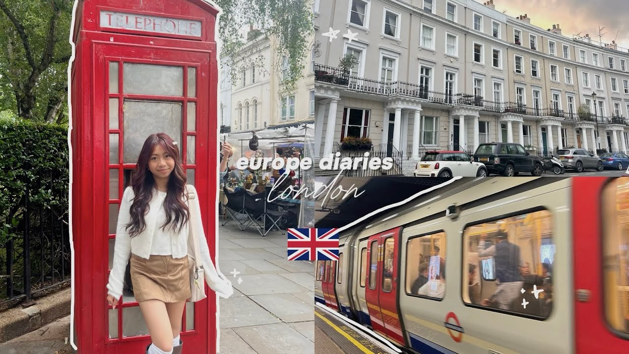 LONDON VLOG: food, bst festival, hyde park, notting hill, and more!