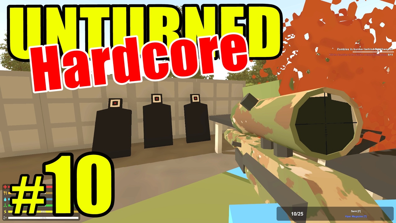 Unturned: ХАРДКОРНЫЙ режим &mdash; Эпизод 10 &laquo;Военная база Саутвудс!!&raquo; (Карта Overgrown 3+)