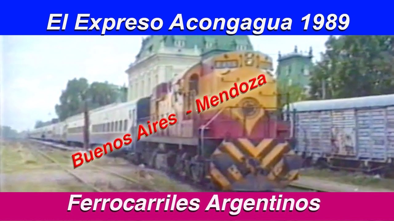 1989 Expreso El Aconcagua a Mendoza