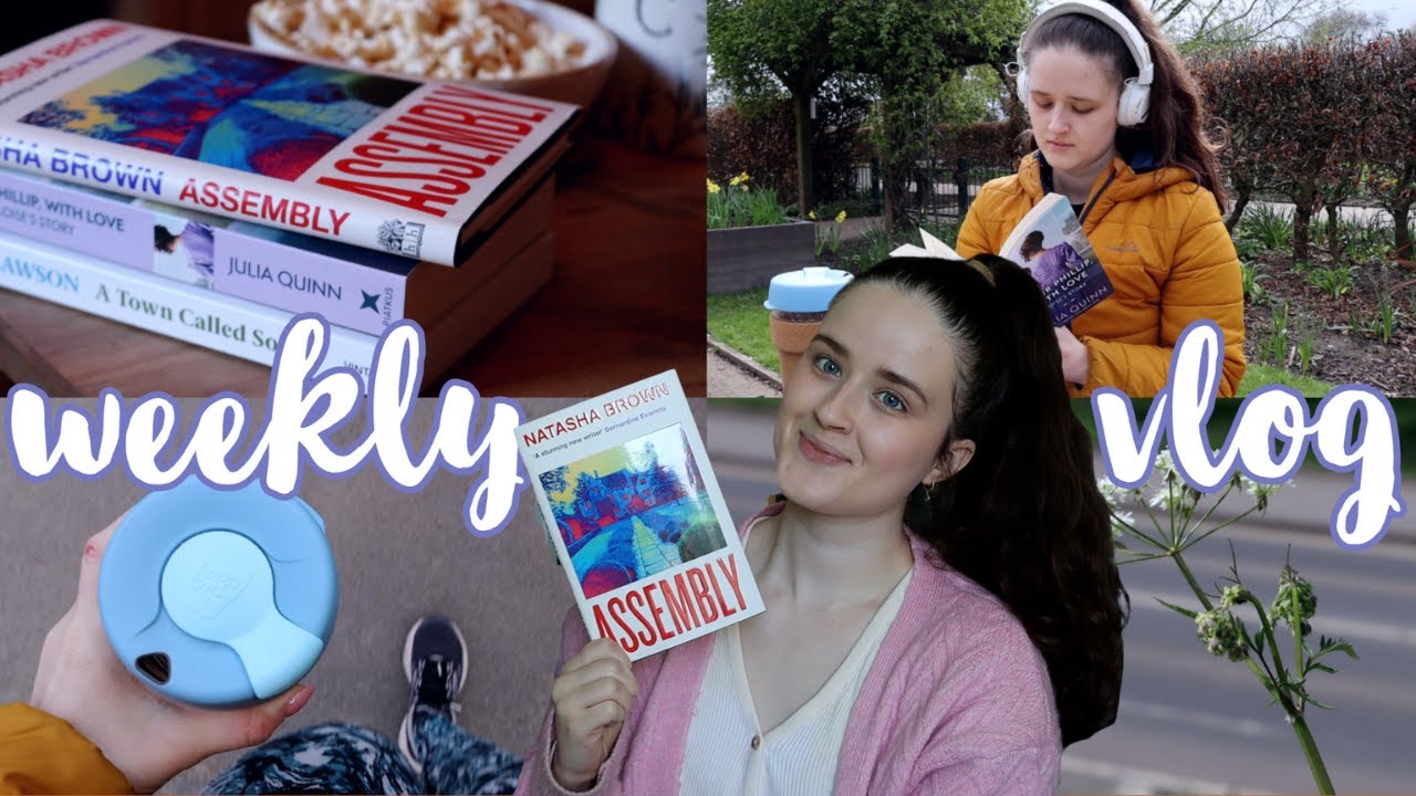 READING 3 BOOKS IN 1 WEEKEND // weekly vlog