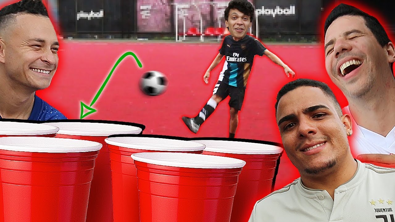 BEER PONG QUASE GIGANTE DE POBRE - (ft. Muca, Igão, Fred)