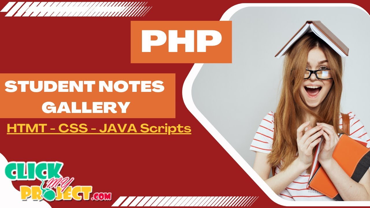 PHP Web Application Project - Student Notes Gallery - ClickMyProject