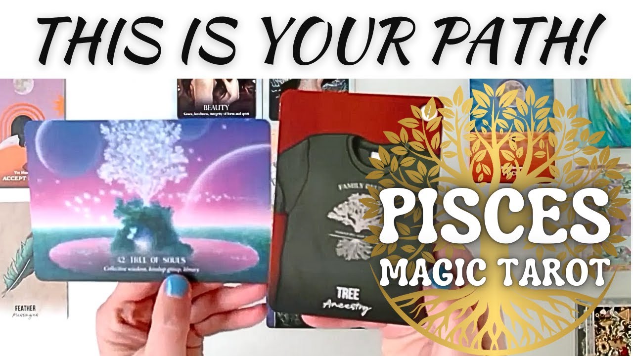 Pisces😲OMG! THIS IS WHAT IT’S ALL ABOUT!!! 🌓You Have a MAJOR Choice Ahead of You♓Pisces Magic Tarot