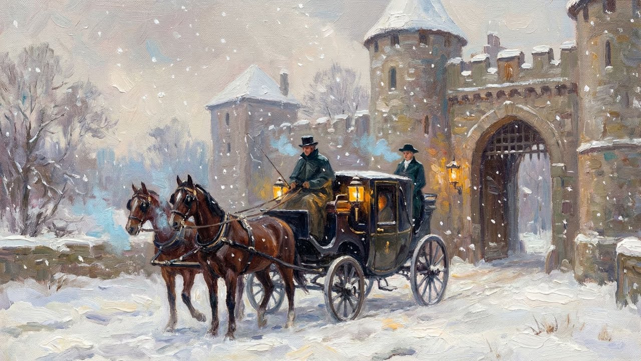 Visual Poems | A Christmas Banquet in an Ancient Castle | Relaxing Classic Music