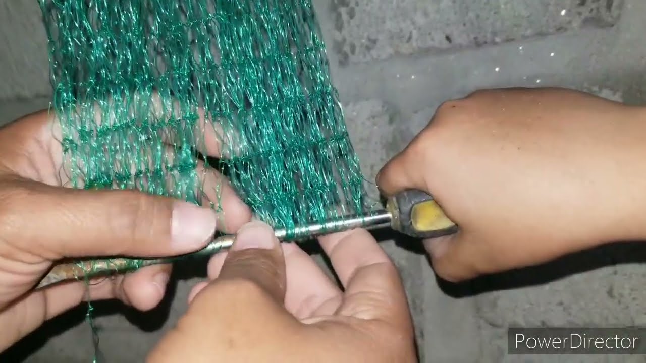 como PLANCHAR una ATARRAYA de nylon  la manera más facil