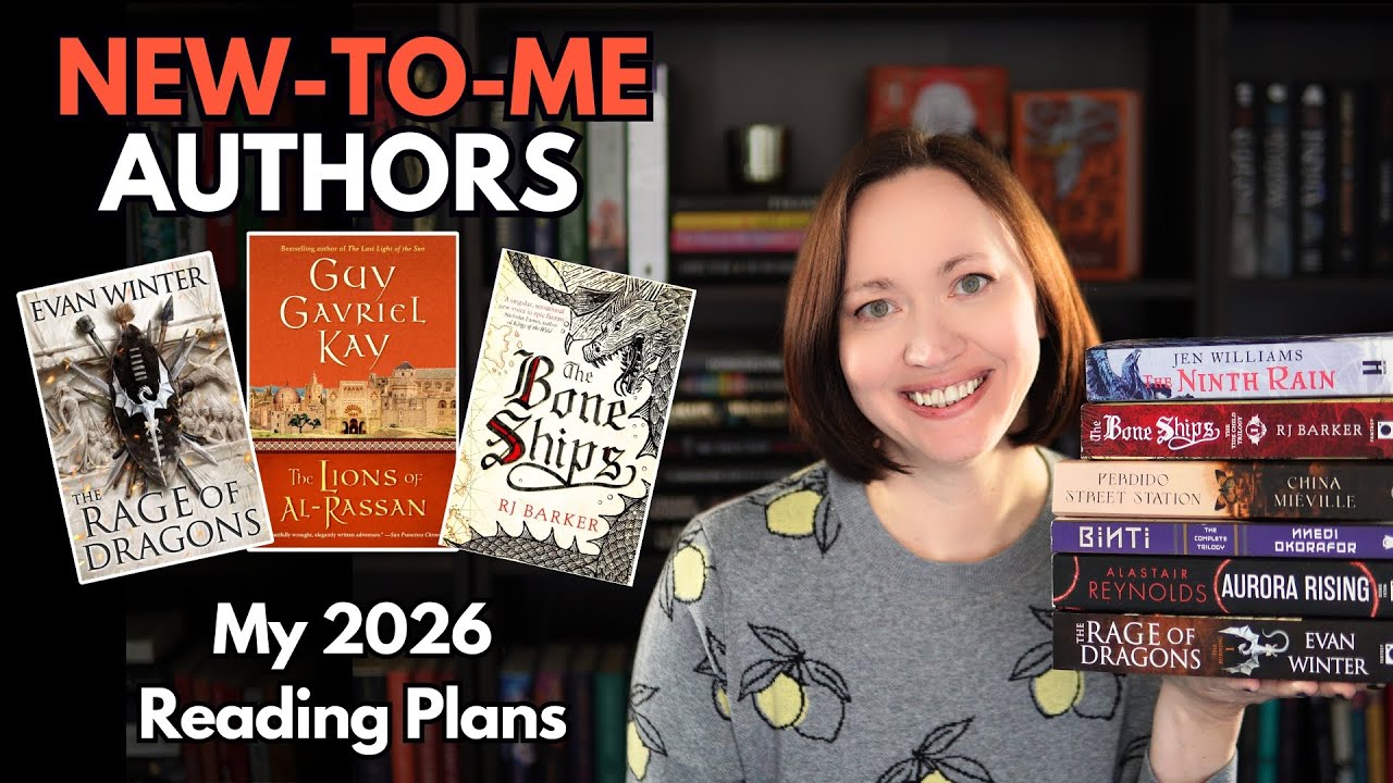 Authors I Want to Read in 2026 | New-to-Me Fantasy & Sci-Fi Writers