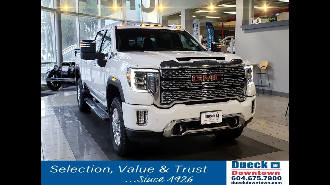 NEW 2023 GMC SIERRA 3500HD DENALI. 23CK5462. Vancouver BC, Dueck Downtown GM