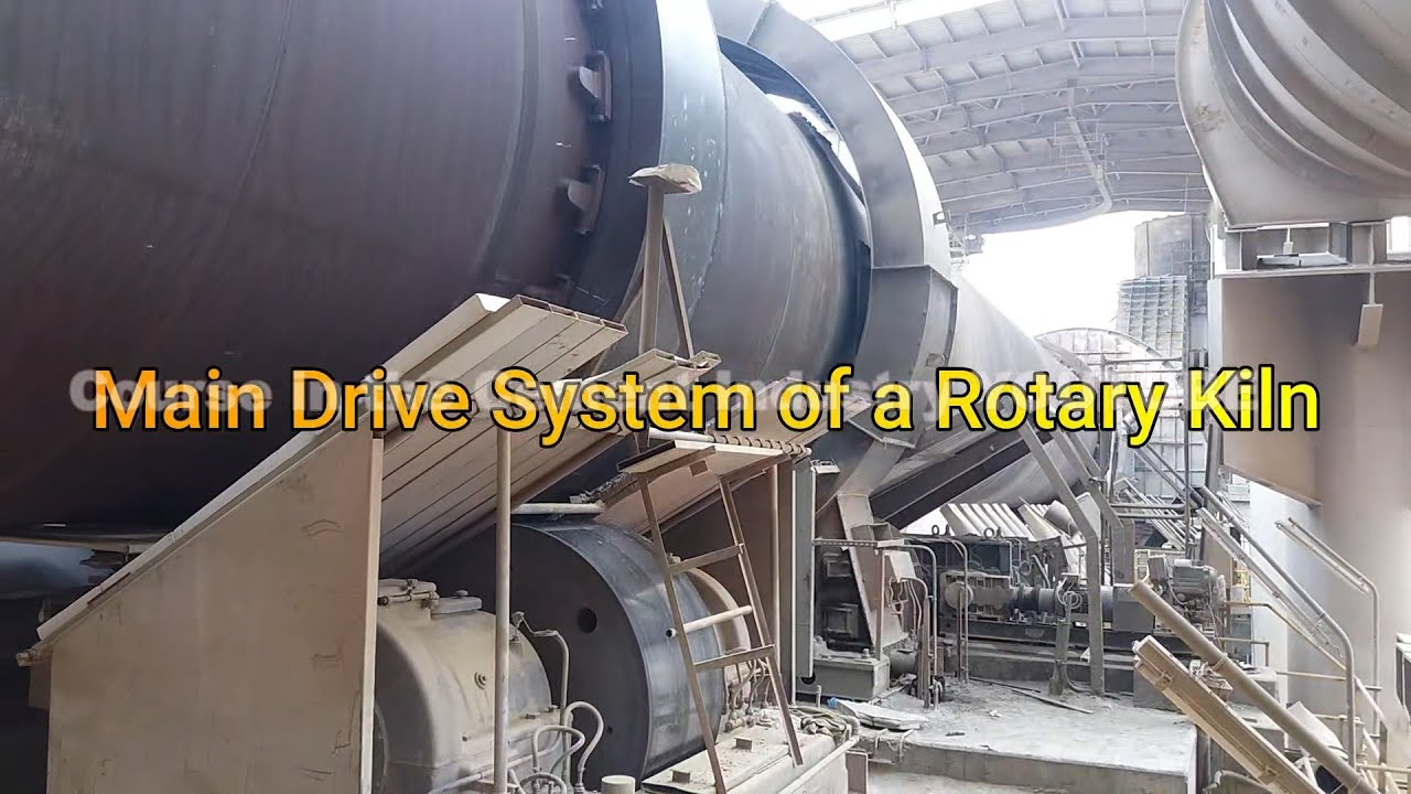 Main Drive System of a Rotary Kiln at Cement Industry