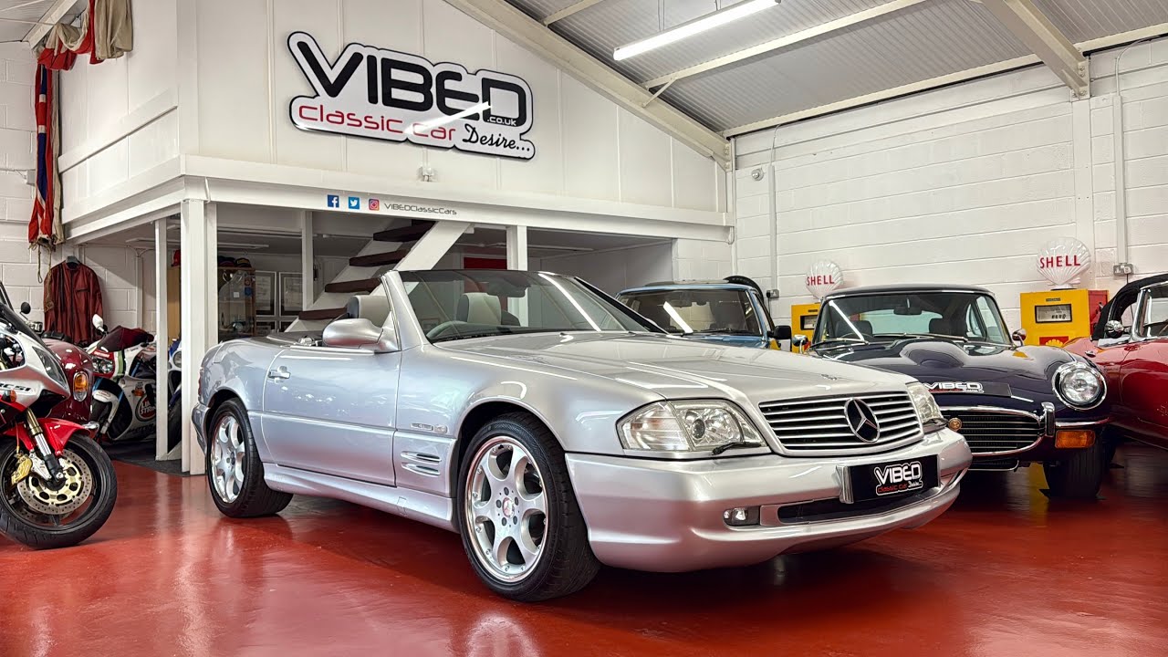 Mercedes Benz Silver Arrow SL 500 2001 R129 No. 46/100 Sir Stirling Moss Limited Editions - NOW SOLD