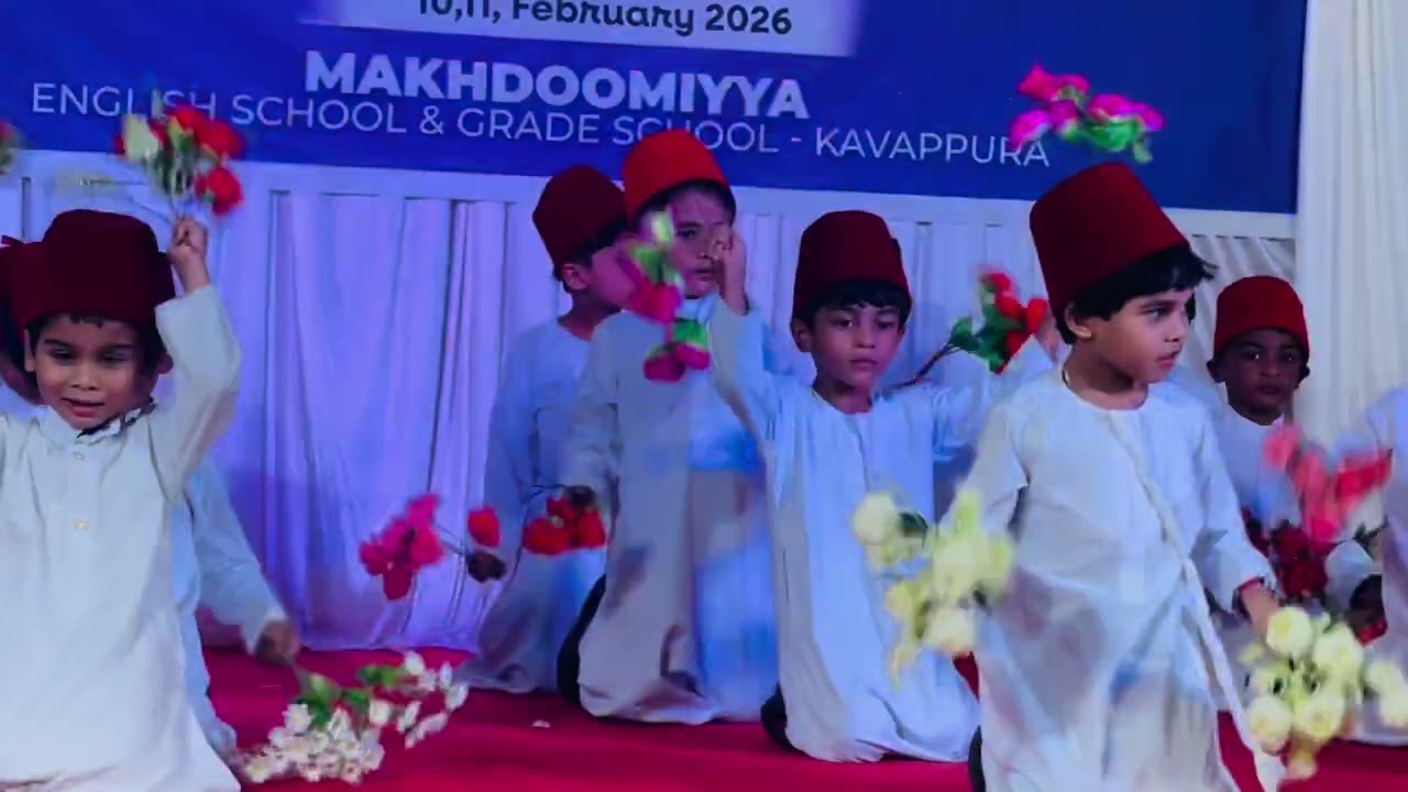 Annual day program 2026✨ Boys Flower show 💐