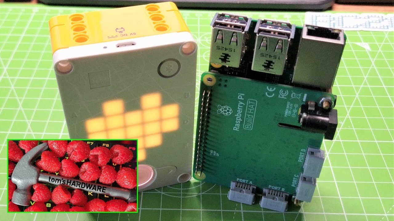 The Pi Cast: Build HAT Unites Pi with Lego