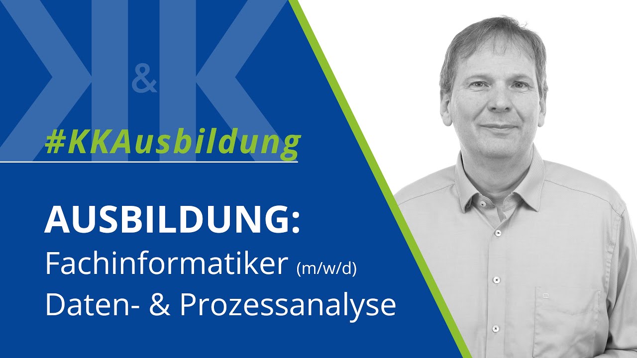 Ausbildung Fachinformatiker (m/w/d) Fachrichtung Daten- & Prozesse | #KKAusbildung | K&K Software AG