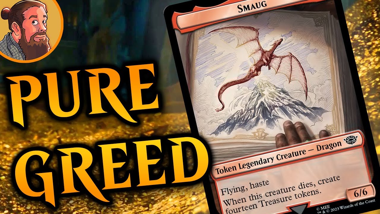 I Build the Greediest Dragon Deck: Smaug Combo | MTG Arena