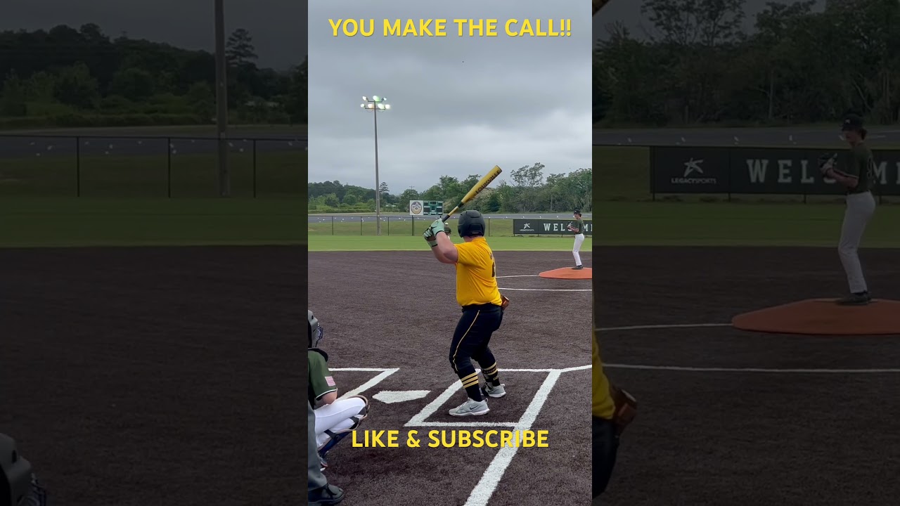 YOU MAKE THE CALL&hellip;.#baseball #13u #baseballfield