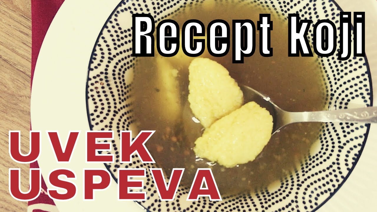 Knedle za supu #recepti #supa #knedle