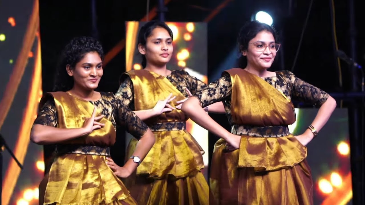 My 3 Dr. Daughters Clasical Dance Performance  Live  BY CYF INDIA Christmas Celebrations🎄❤️Kakinada 
