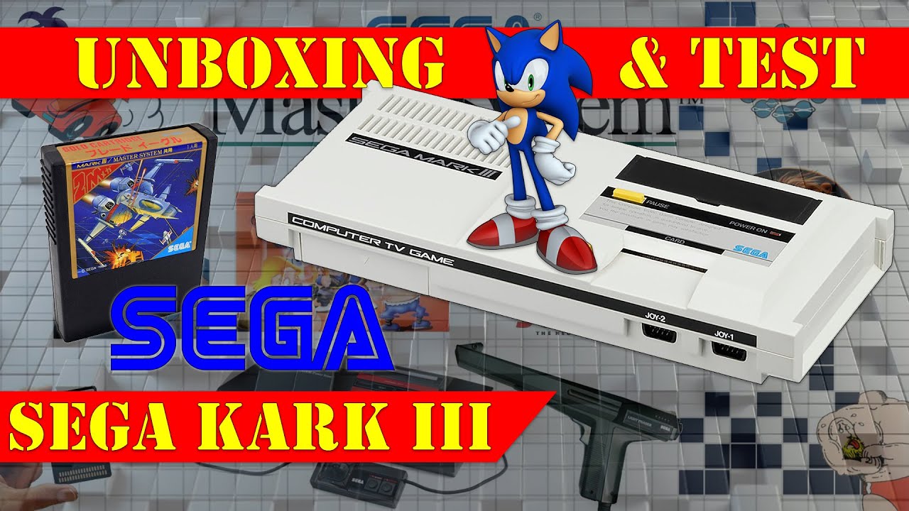SEGA MARK III: unboxing + test rapido del Master System giapponese!! (ITA)