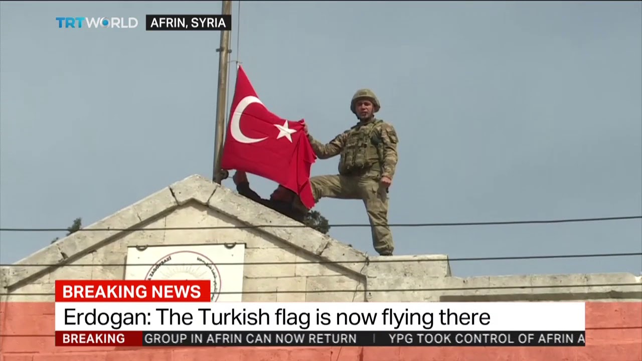 Turkey and FSA mark joint victory in Syria's Afrin