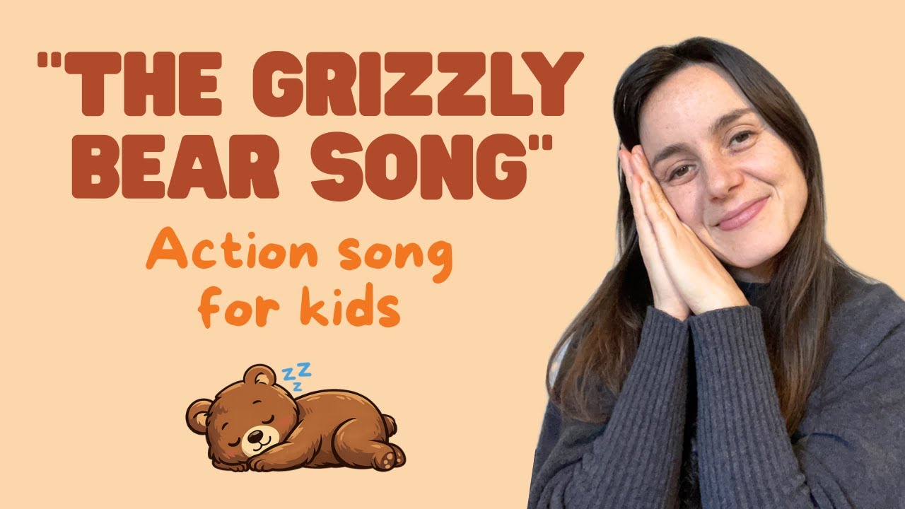 The Grizzly Bear Song 🐻 | English Action Song for Kids | Imparare l’inglese giocando