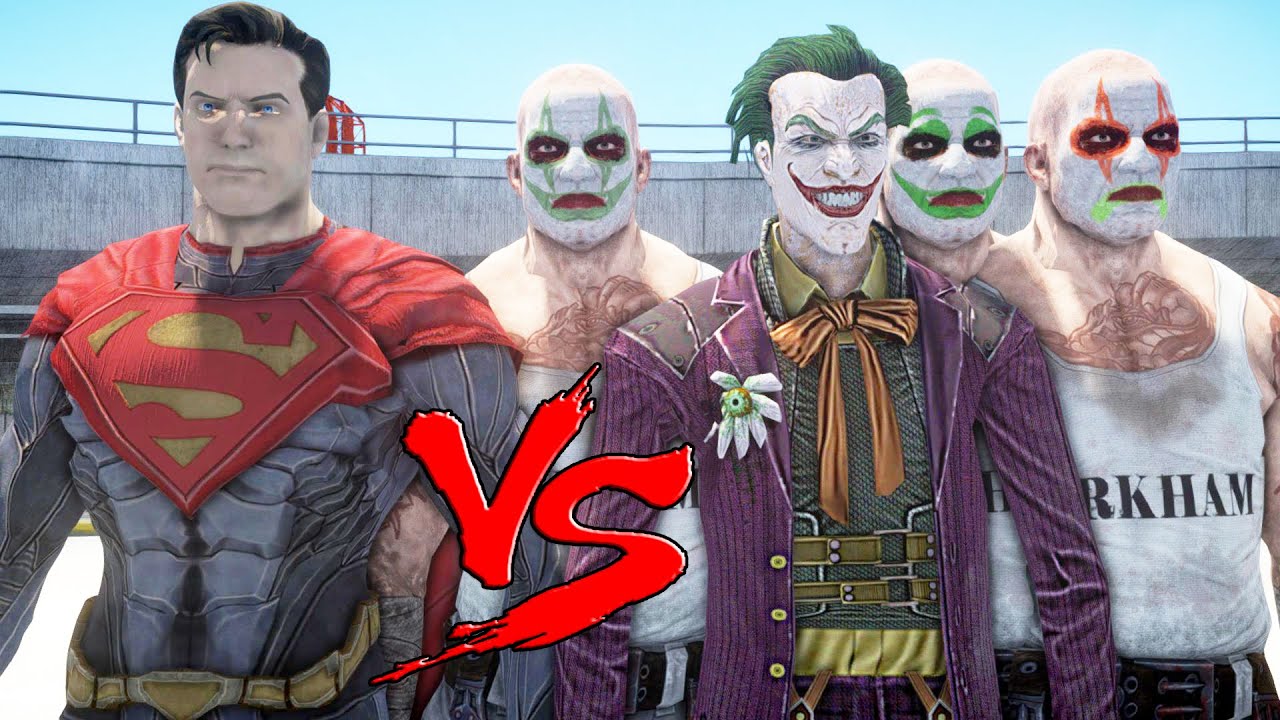 Superman Vs The Joker - Epic Battle
