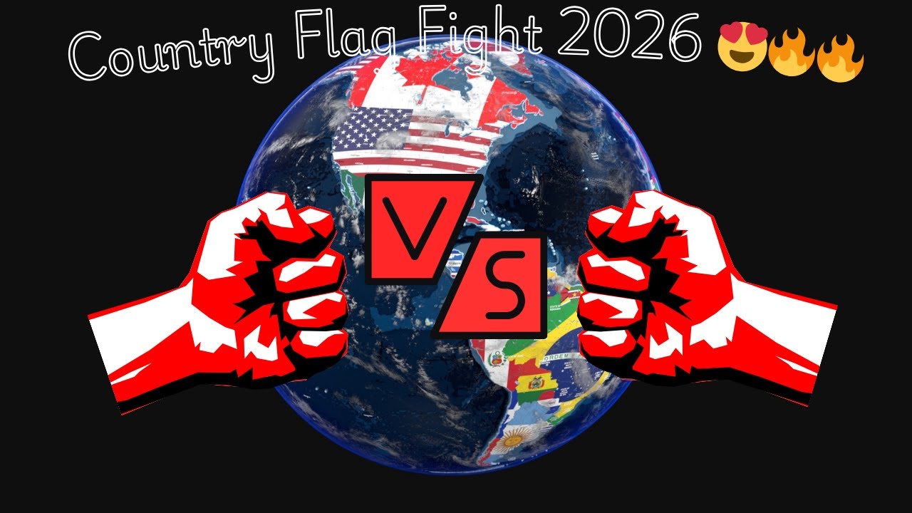Country Flag Fight 2026 😍🔥🔥