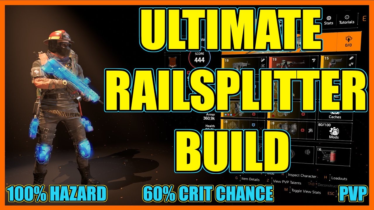 The Division 2 | The Ultimate Railsplitter Build | Destroy The Meta