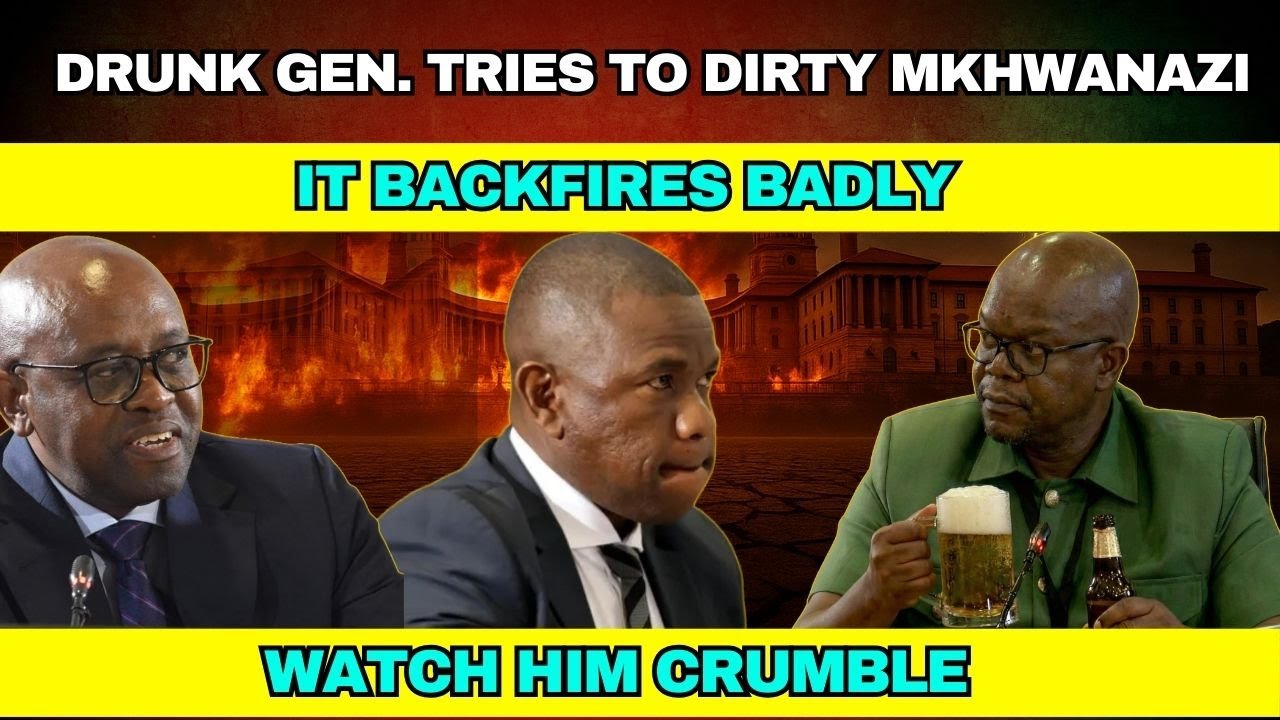 DRUNK Hawks Boss Tries To DESTROY Mkhwanazi -FAILS Spectacularly!