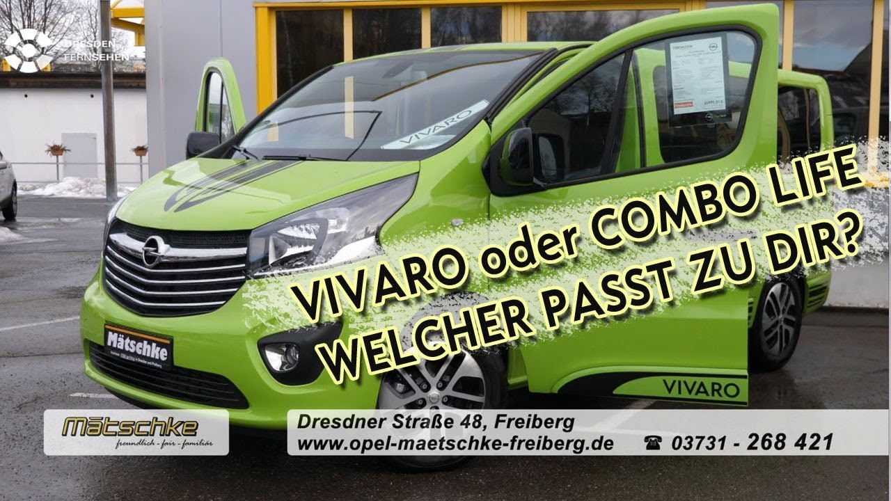 Dresden Fernsehen bei uns in Freiberg - Opel Vivaro I Opel Combo