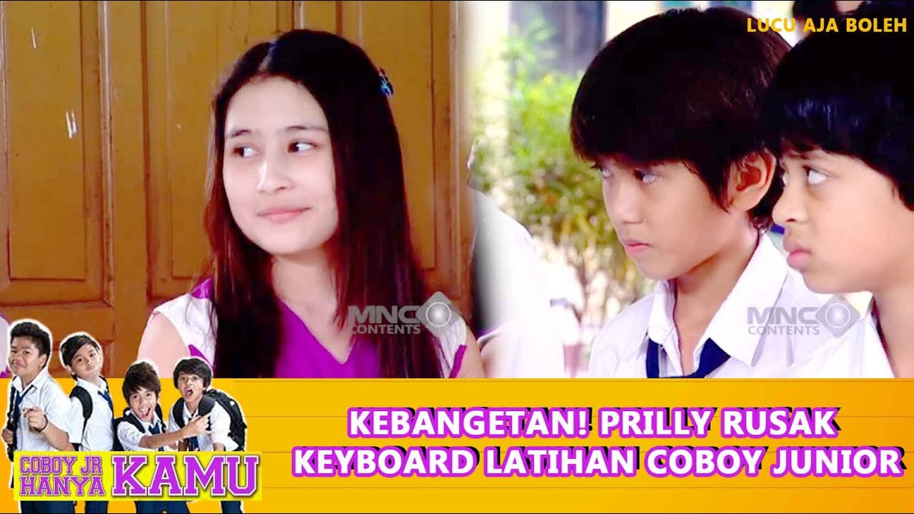 KEBANGETAN! PRILLY LATUCONSINA RUSAK KEYBOARD LATIHAN COBOY JUNIOR - COBOY JR HANYA KAMU