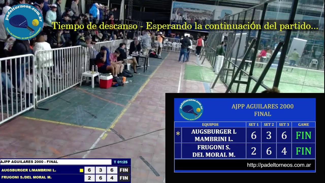 TORNEO AJPP  AGUILARES 2000  - FINAL 17/07/2022: AUGSBURGER/MAMBRINI VS FRUGONI/DEL MORAL