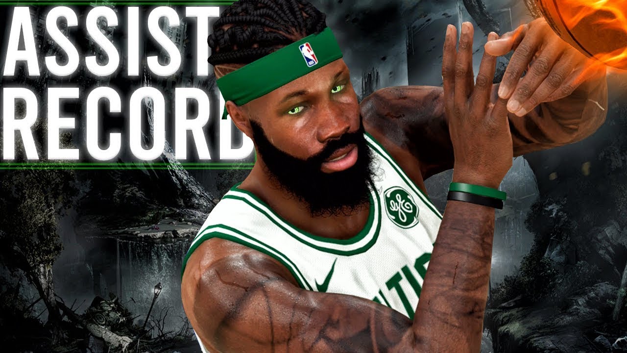 BREAKING PLAYOFF ASSIST RECORD WITH PAINT BEAST! NBA 2K20 My Career Gameplay Best Build