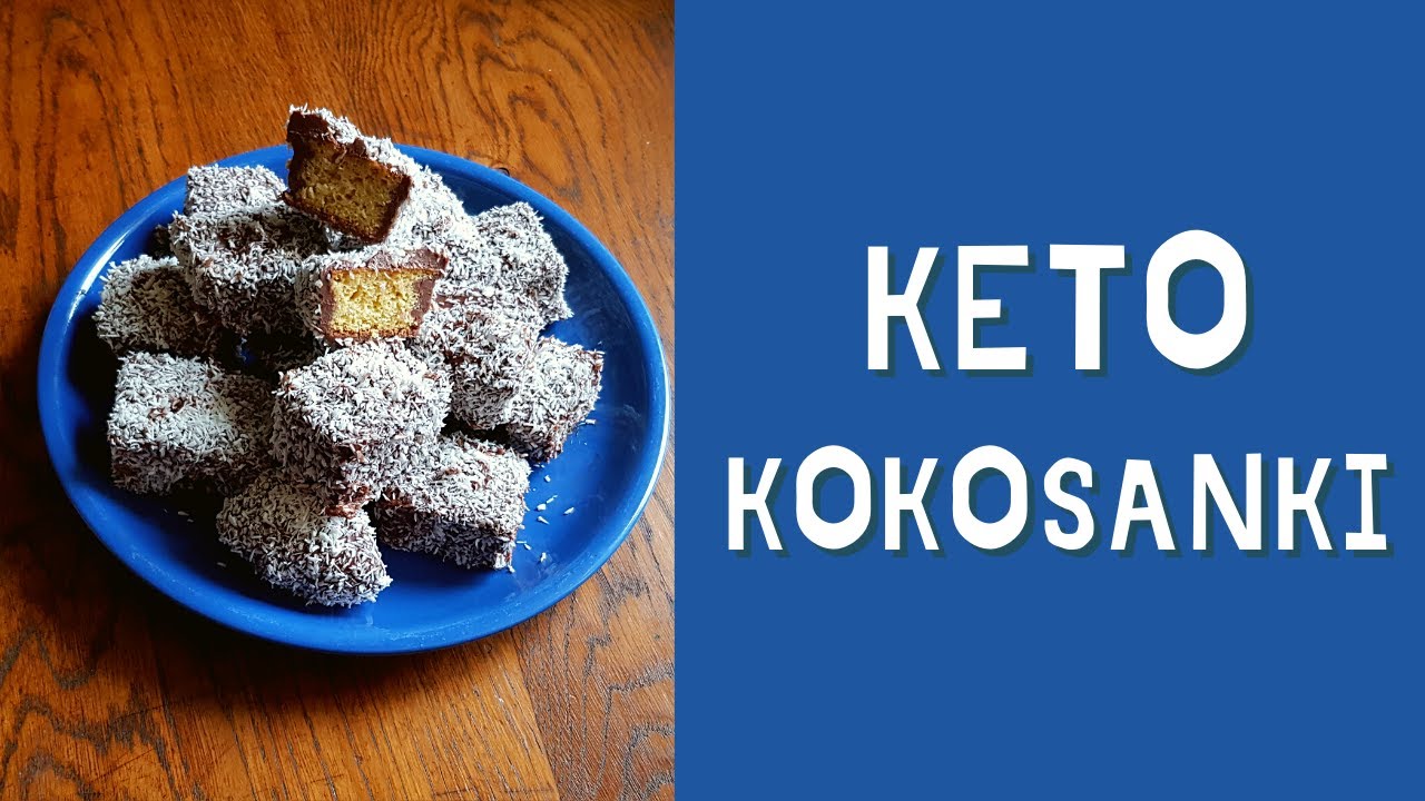KETO  KOKOSANKI w czekoladzie | Keto kostka kokosowa