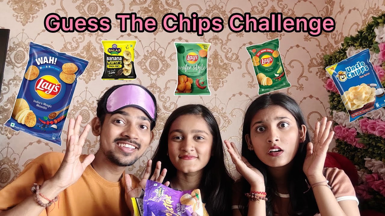 Guess the Chips Challenge with Brother and Sister