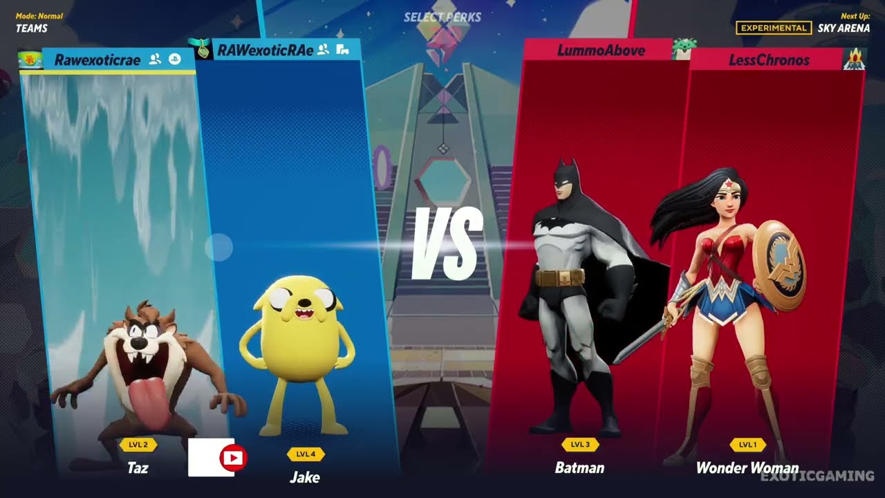 MultiVersus -  ONLINE 2v2 Match 1 (no commentary)
