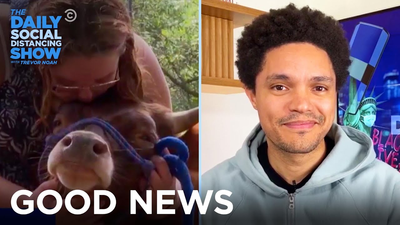 Cow Hugging, a Surprise Nobel Prize & Mannequin Makeouts | The Daily Social Distancing Show