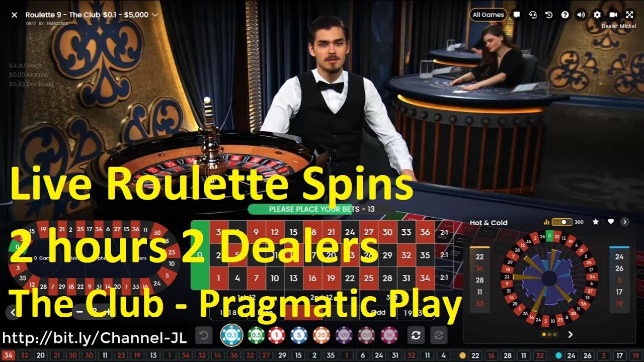 Live Roulette Spins 2 hours 2 Dealers The Club Pragmatic Play