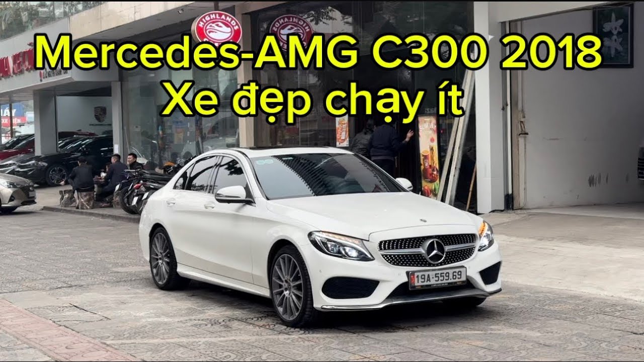 Mercedes-AMG C300 2018 - odo zin : 53.000 Km - giá : 8xx triệu , hỗ trợ bank cao 