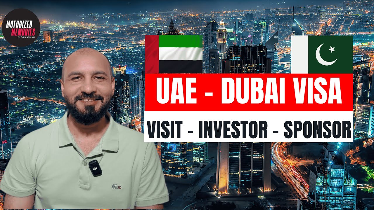 UAE Dubai Work Visa for Pakistanis | Inside & Outside | Get your Sponsor-Visit-Investor 