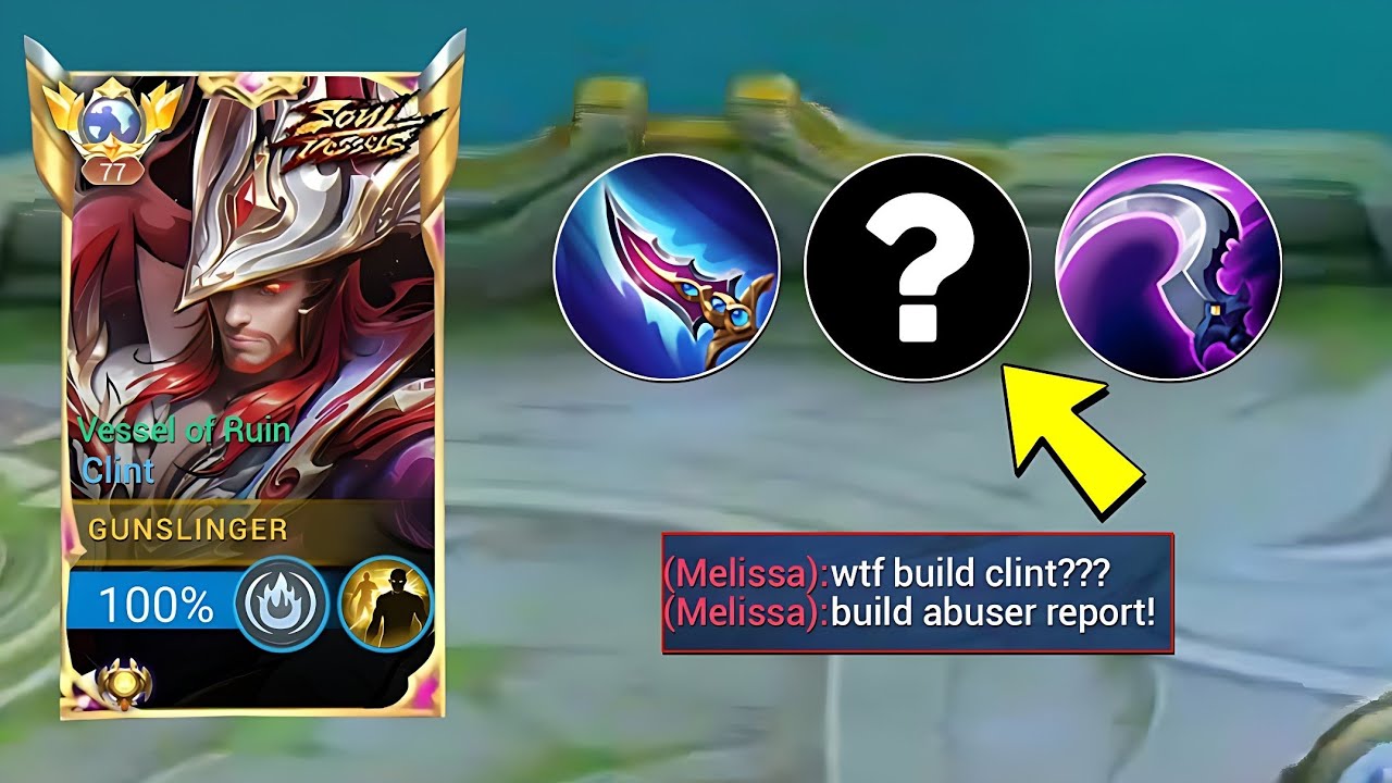IT'S OVER WHEN CLINT USER ABUSED THIS BUILD! (100% BROKEN!) - MLBB